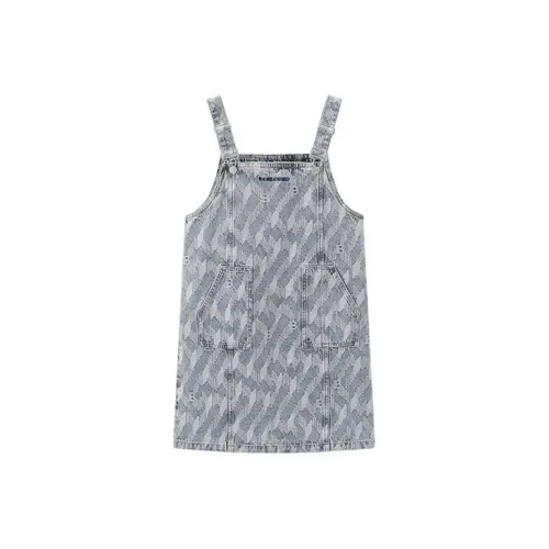 PEACEBIRD Sleeveless Dresses Women's Denim Blue