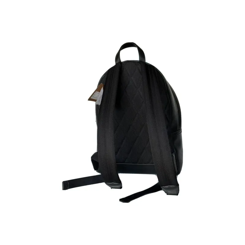 Burberry Leather Backpack Regular Men's Black-5