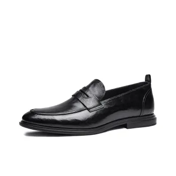 Hautton Jeans Dress Shoes Men's Black