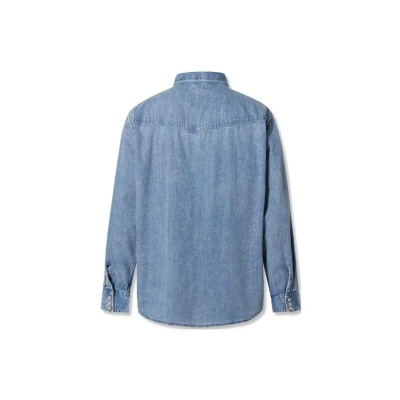 Levis Shirts Men Blue-1