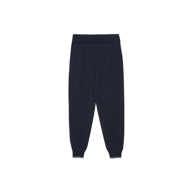 THE NORTH FACE Knitted Sweatpants Men Navy Blue-1