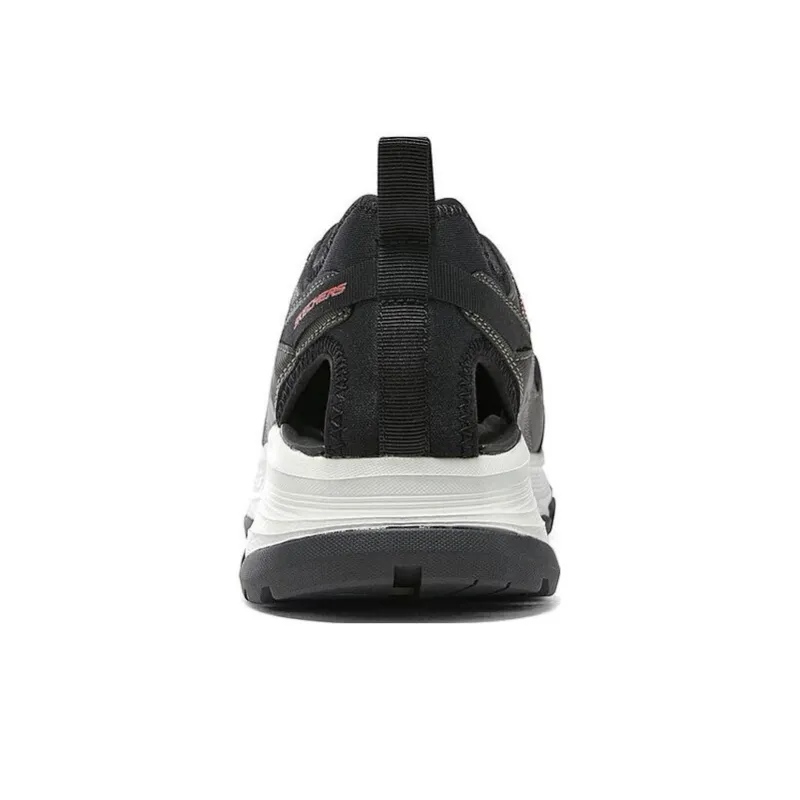 Skechers D'Lux Trekker Sandal Anti Slip Wear Resistant River Trekking Shoes Men's Black Green-3