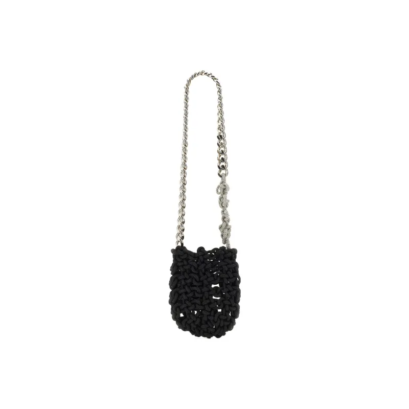 KARA Polyamide Crossbody Bag Shoulder Bag Women's Black-1