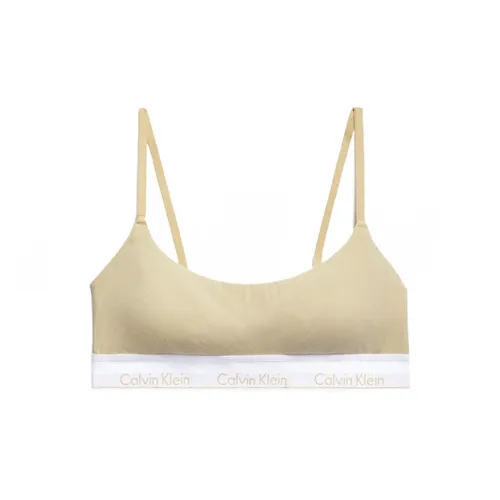 CALVIN KLEIN JENNIE Series Bra Women's Wheat Straw Yellow