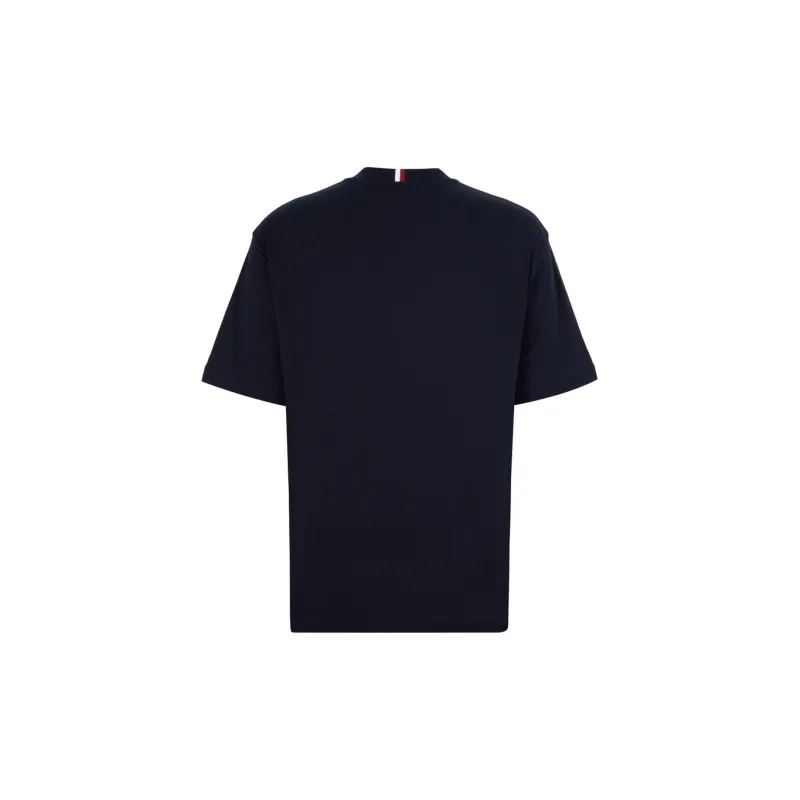 Tommy Hilfiger T Shirts Men Navy Blue DW5-1