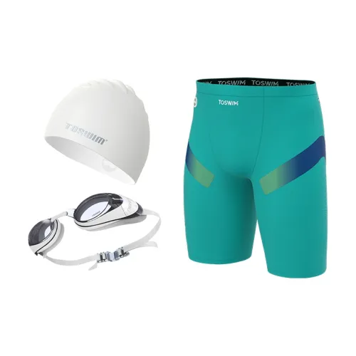 TOSWIM Swimming Sets Polyamide Elastane Fitness Surfing Men
s M L XL 2XL 3XL 4XL