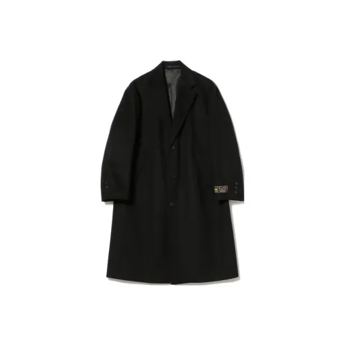 Beams Coats Men Black