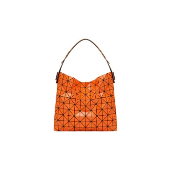 ISSEY MIYAKE Baguette Vinyl Chloride Resin Baguette Bag Handbag Shoulder Bag Women's Orange