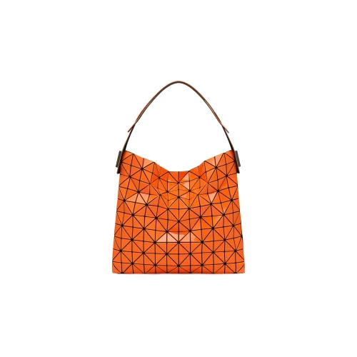 ISSEY MIYAKE Baguette Vinyl Chloride Resin Baguette Bag Handbag Shoulder Bag Women's Orange