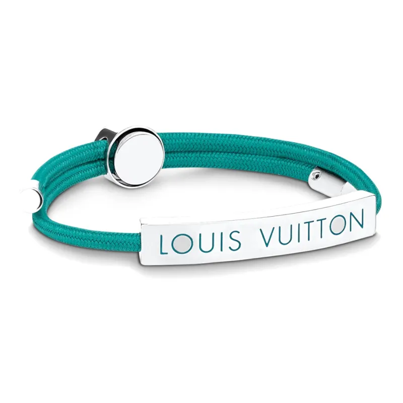LOUIS VUITTON Space Bracelets Men Green-1