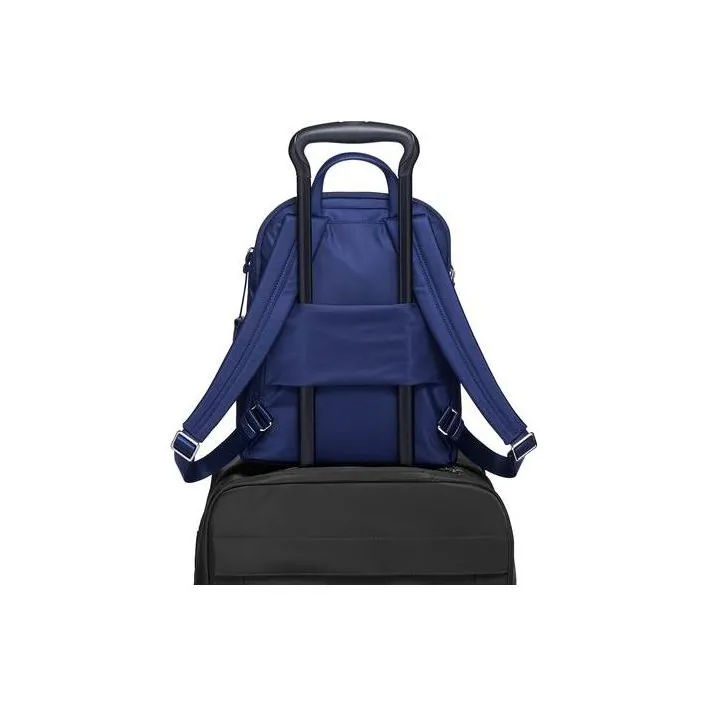TUMI Nylon Travel Bags Backpack Large Size Women's Blue-4