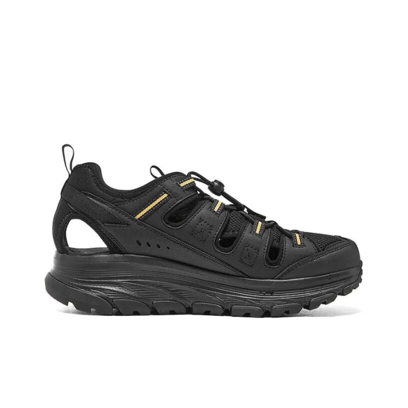 Skechers Sport Leap River Shoes Abrasion Resistant River Trekking Shoes Men's Black Yellow-1