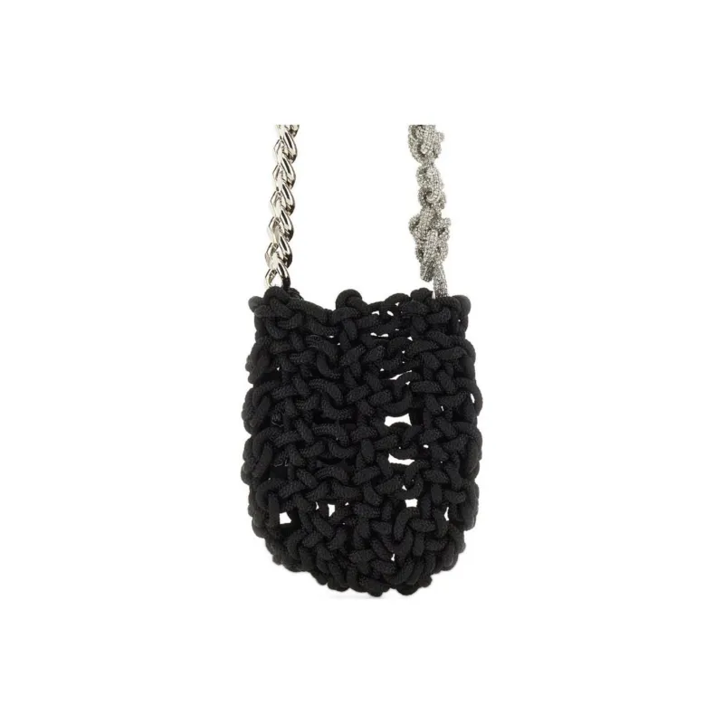 KARA Polyamide Crossbody Bag Shoulder Bag Women's Black-0
