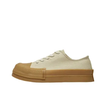 GOOD BAI Stylish Skateboarding Shoes Unisex Beige Yellow