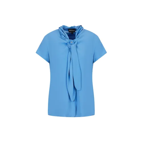 EMPORIO ARMANI T-Shirts Women's Blue