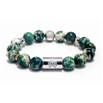 Rastaclat Alloy Small Lion Chinese Style Beaded Bracelet Unisex