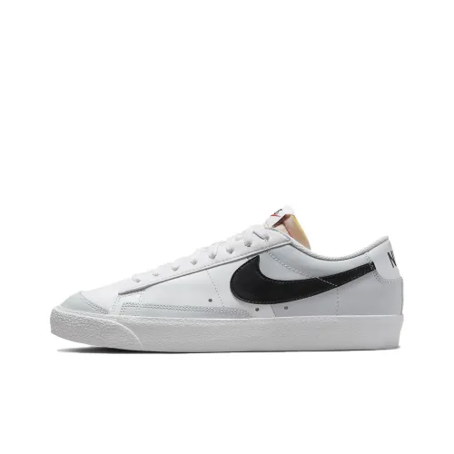 Nike Blazer Skateboard Shoes Men Low-Top White