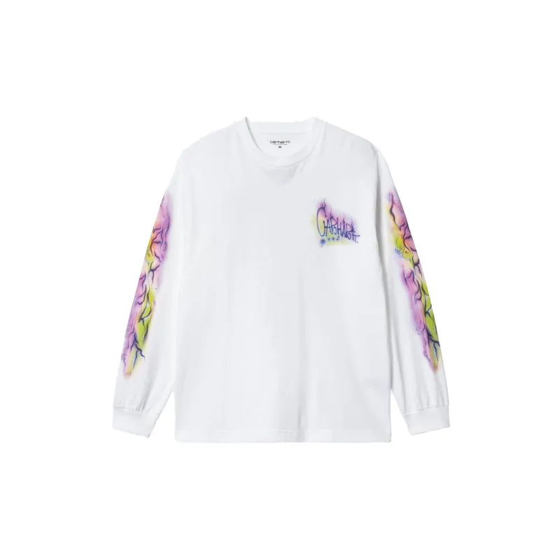 Carhartt WIP L/S Babybrush Grin T Shirt-1