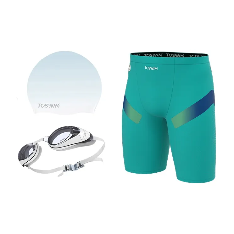 TOSWIM Swimming Sets Polyamide Elastane Fitness Surfing Men's M L XL 2XL 3XL 4XL-1