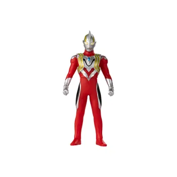 BANDAI Ultraman Hero Collection Soft Vinyl, Ultraman Trigger, Powerful Type Scale Figures 14cm