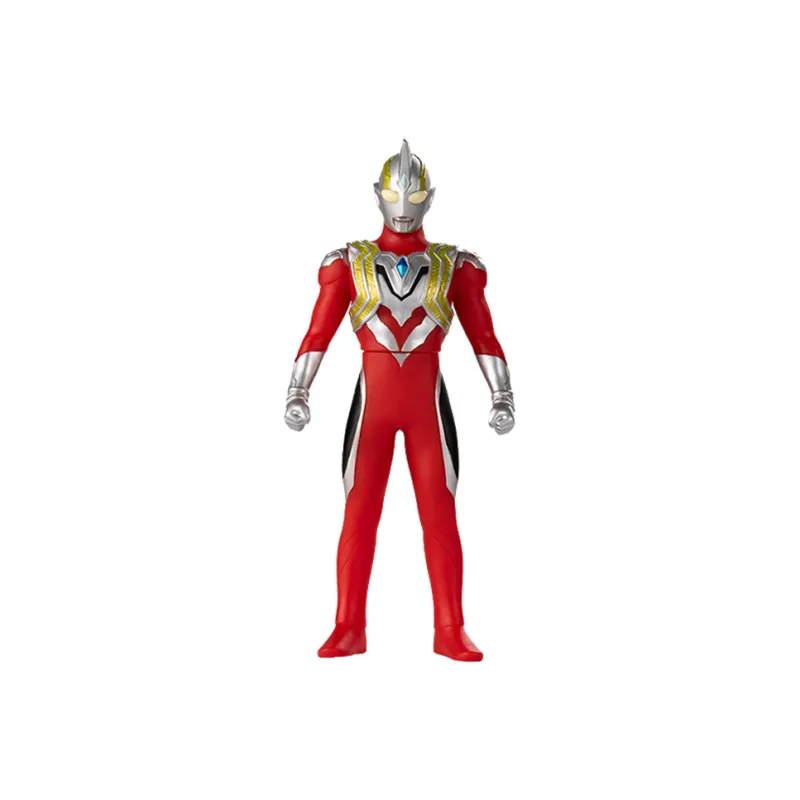 BANDAI Ultraman Hero Collection Soft Vinyl, Ultraman Trigger, Powerful Type Scale Figures 14cm-0