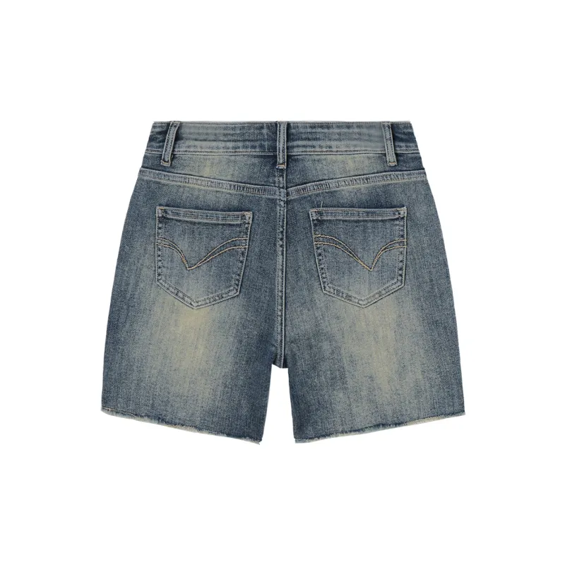 MEETLADY Denim Shorts Women's-1