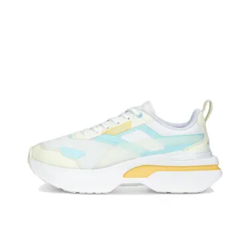 PUMA Kosmo Rider Cosmo Rider Soft Anti Slip Wear Resistant Low Top Sports Casual Shoes Women's White Blue Yellow