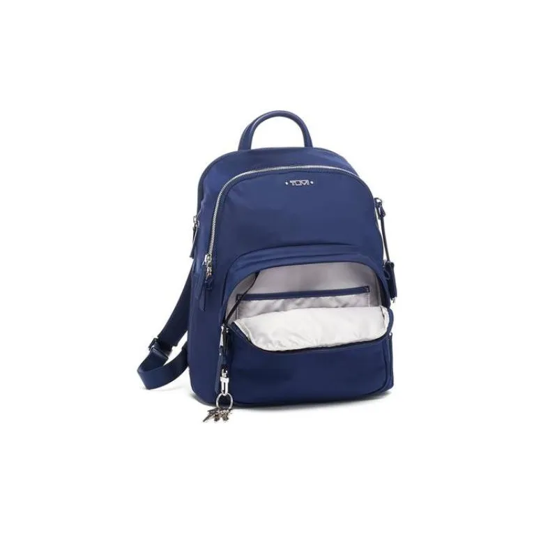 TUMI Nylon Travel Bags Backpack Large Size Women's Blue-2