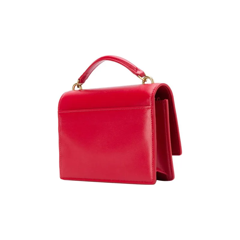 SAINT LAURENT SUNSET Smooth Cow Leather Sunset Bag One Shoulder Handbag Crossbody Bag Regular Women's Red-1