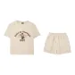 Set (Beige Top+Beige Pants)