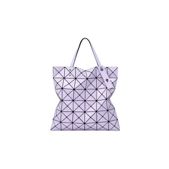 ISSEY MIYAKE Lucent Gloss Vinyl Chloride Resin Tote Shopping Bag One Shoulder Handbag Regular Women's Lavender