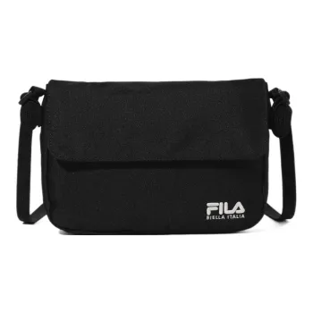 FILA Polyester Shoulder Bag, Crossbody Bag Regular Unisex Black