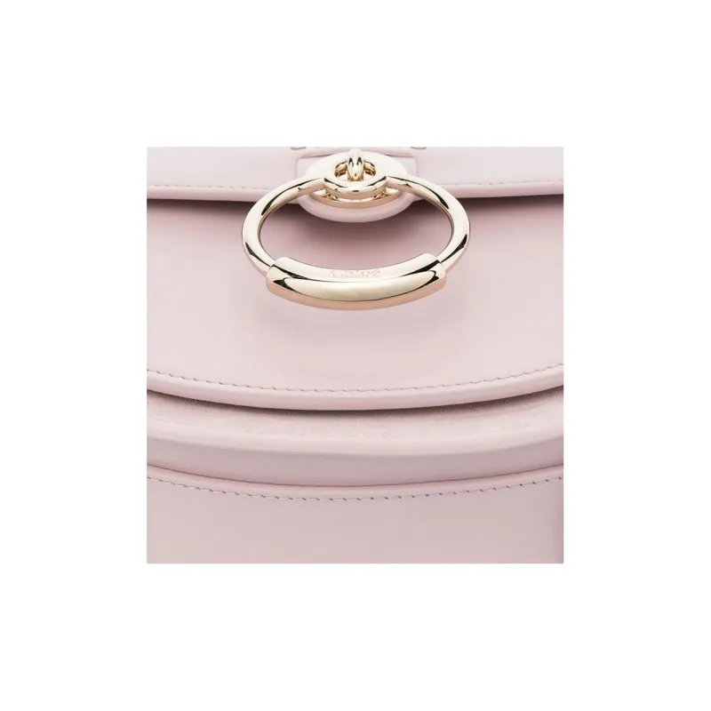 Chloe Tess Calfskin Crossbody Bag, Shoulder Bag Women's Pink-4