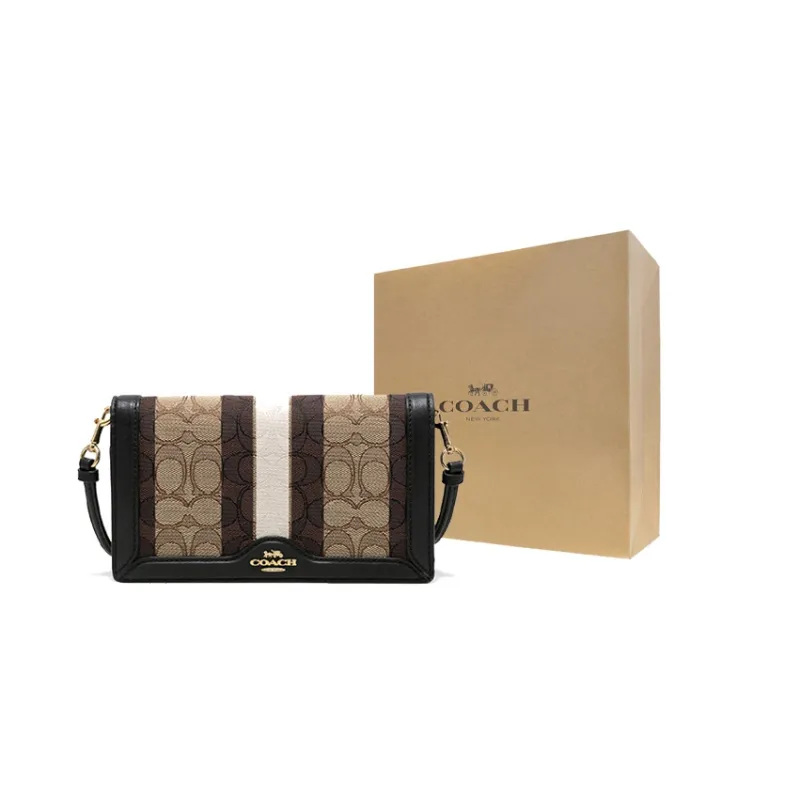 COACH Anna Shoulder Bags-14