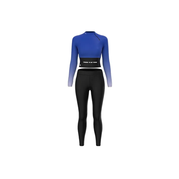 TOSWIM Two Piece Swimsuits Women's Blue Coast-1