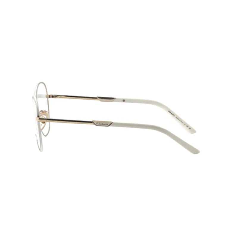 PRADA Eyeglass Frames Women's Gold-2