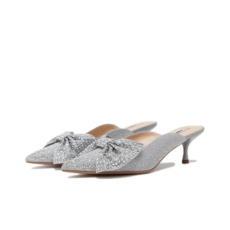 73Hours Glass Origami Low Vamp Unlined Shoes Stylish Sandal 5.5cm Women's-1