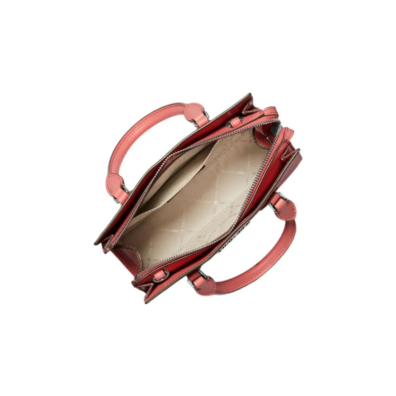 MICHAEL KORS Artificial Leather Tote Bag Shopping Bag Handbag Shoulder Bag Crossbody Bag Small Size Women's Pink-1