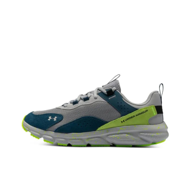 Under Armour Charged Verssert Speckle 'Mod Grey Lime Surge'-0