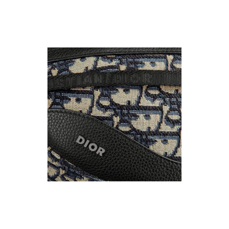 DIOR Scarab Grained Calfskin Shoulder Bag Men's-4