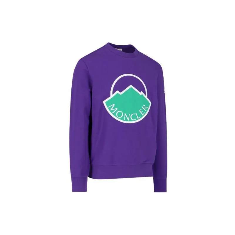 Moncler Sweatshirts Men Purple-2