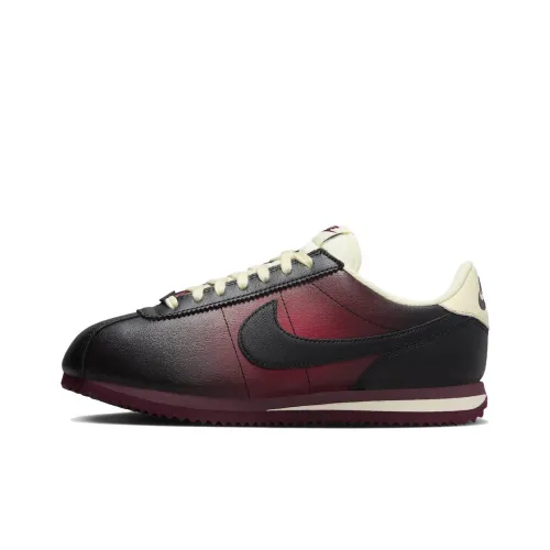 Nike Cortez Running Shoes Men Low-Top Black/Red/White