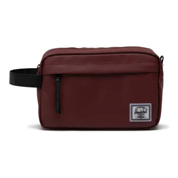 Herschel Recycled Material Storage Bag Clutch Regular Unisex Dark Red Color