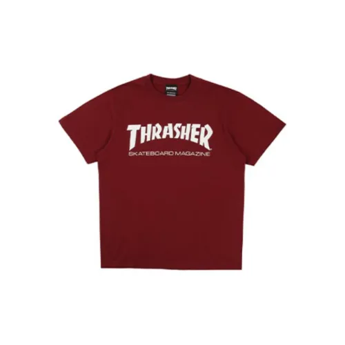 Thrasher T-Shirts Men Red