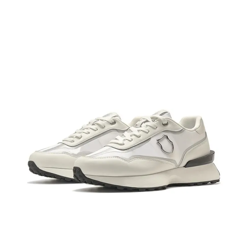 KSWISS Bristol Geneva Slip Resistant, Abrasion Resistant, Lightweight Low Top Sports Casual Shoes Men's Silver White-2