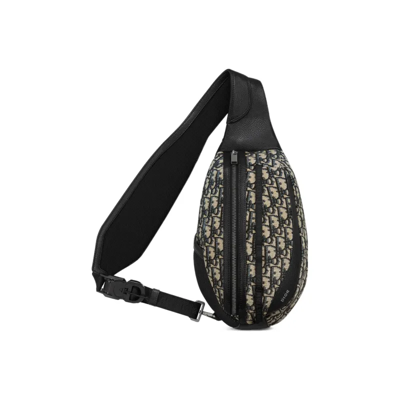 DIOR Scarab Grained Calfskin Shoulder Bag Men's-0