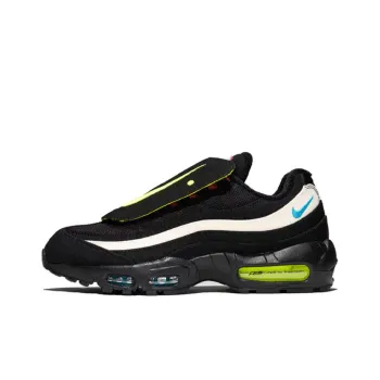 Nike Air Max 95 Anti Slip And Wear Resistant Breathable Low Top Sports Casual Shoes Men's Black White