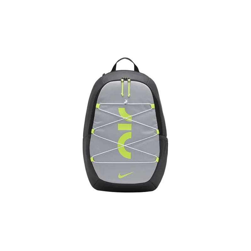 Nike Fabric Backpack Regular Unisex Black Gray Green-0