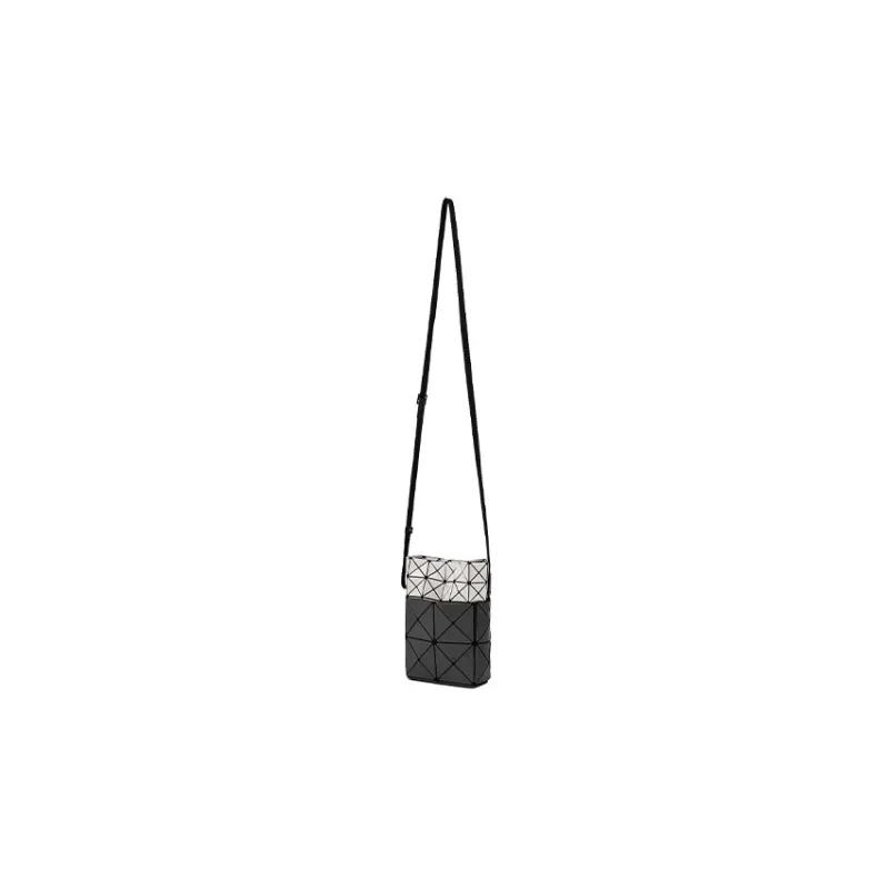 ISSEY MIYAKE Lucent Nest Vinyl Chloride Resin Shoulder Bag, Crossbody Bag Women's Charcoal Gray-1