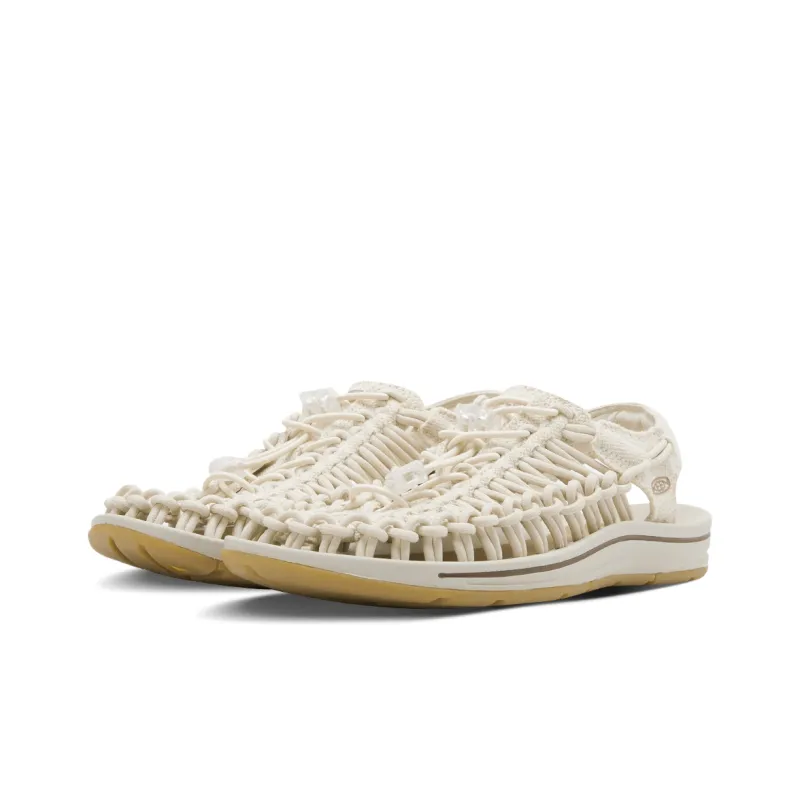 KEEN Uneek Canvas Anti Slip Wear Resistant Beach Sandals Women's Beige-2